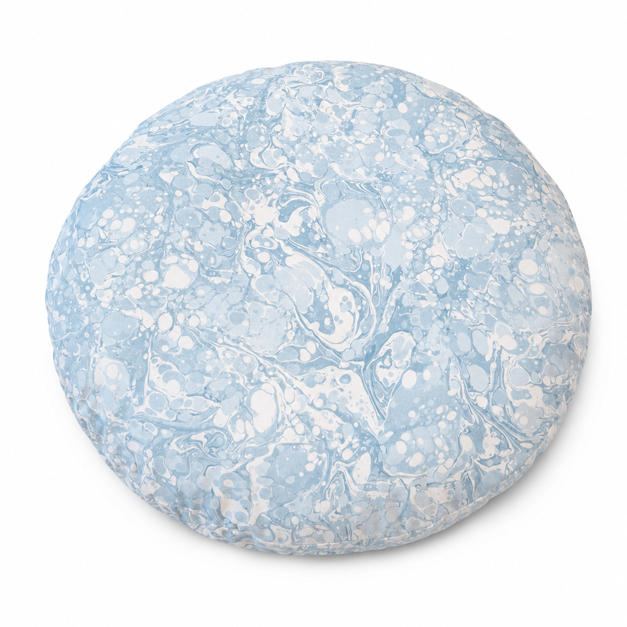 Marbled Round Pet Bed