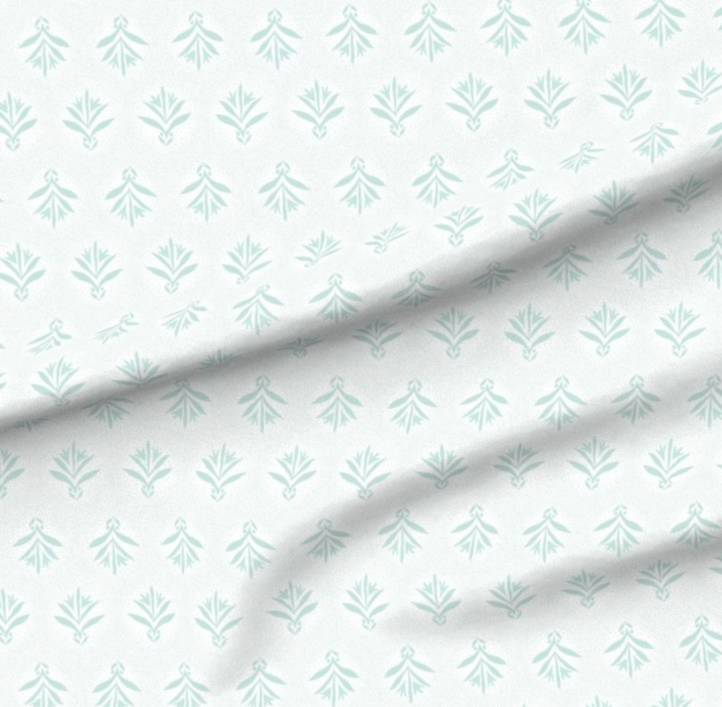 Fern Bolster Pet Bed