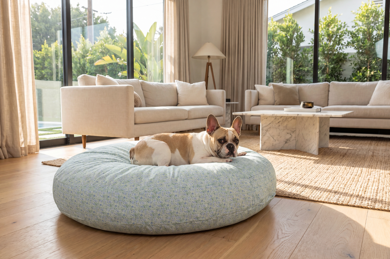 Delilah Round Pet Bed