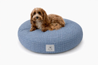 Rover Round Pet Bed in Navy